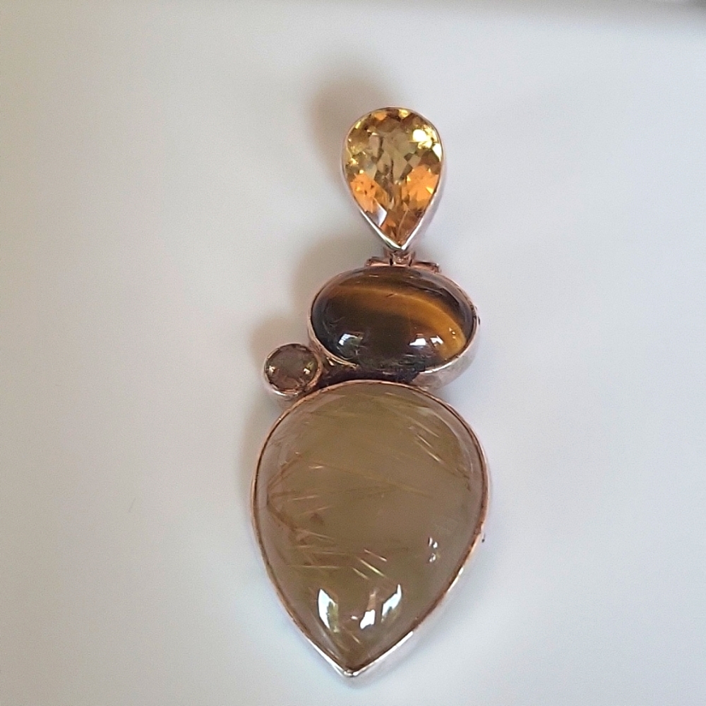 Multi GEM Pendant/Enhancer 925